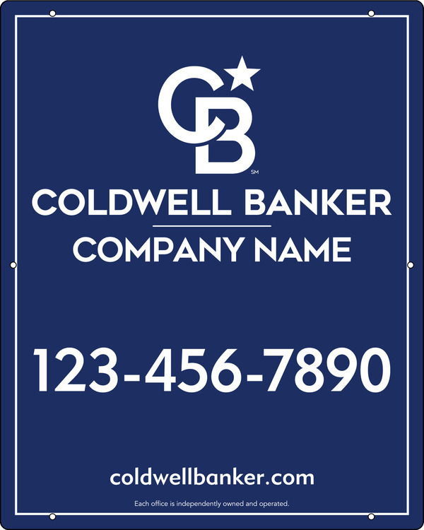 Office Hanging Sign Panel, 30h x 24, .063 Aluminum