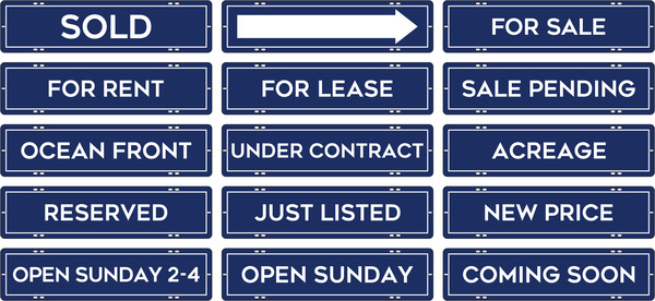 Message Sign Riders, 6h x 24w, .090 Poly