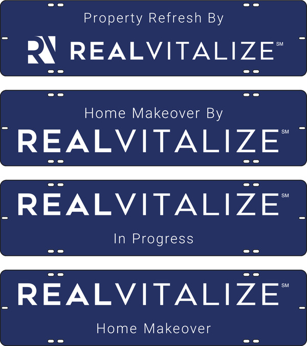 Realvitalize Message Sign Rider, 6h x 24w, .090 Poly