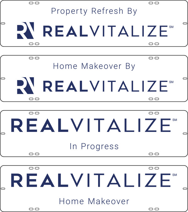 Realvitalize Message Sign Rider, 6h x 24w, .090 Poly