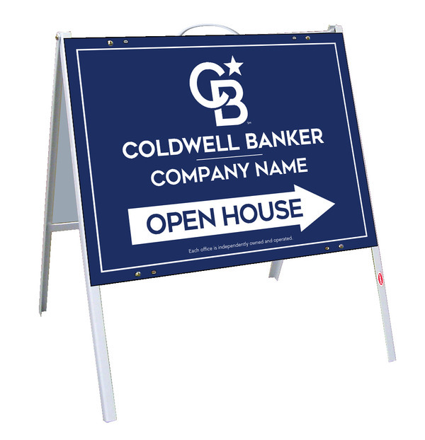 A-Frame and Office Open House Sign Panel Unit, 18h x 24w, .050 Poly