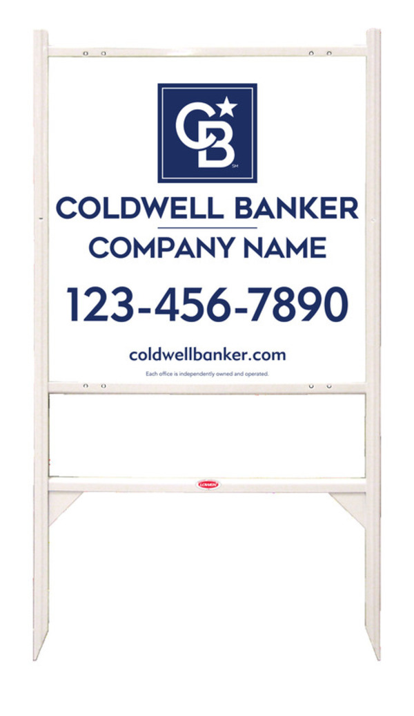 Angle Iron Frame and Office Sign Panel Unit, 24h x 24w, .040 Aluminum