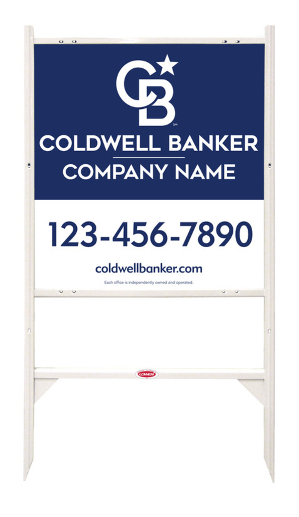 Angle Iron Frame and Office Sign Panel Unit, 25h x 24w, 3MM Aluminum Composite