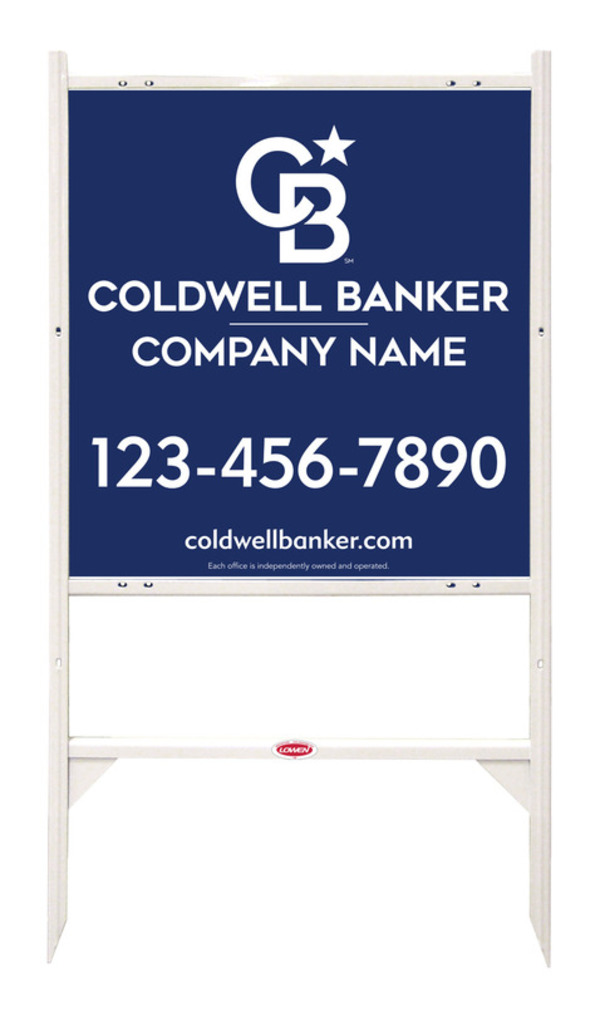 Angle Iron Frame and Office Sign Panel Unit, 25h x 24w, 3MM Aluminum Composite