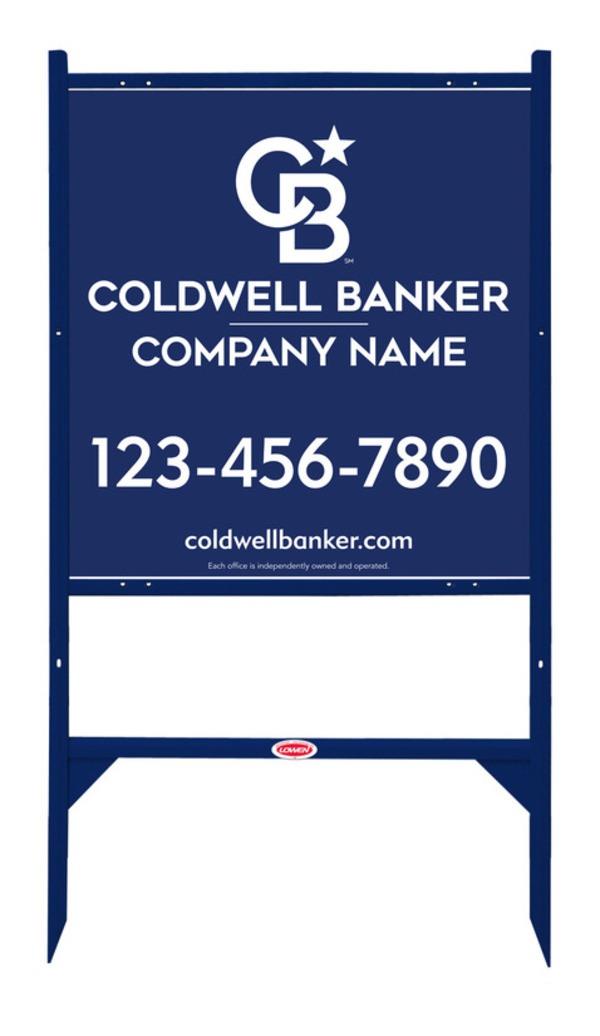 Angle Iron Frame and Office Sign Panel Unit, 25h x 24w, 3MM Aluminum Composite