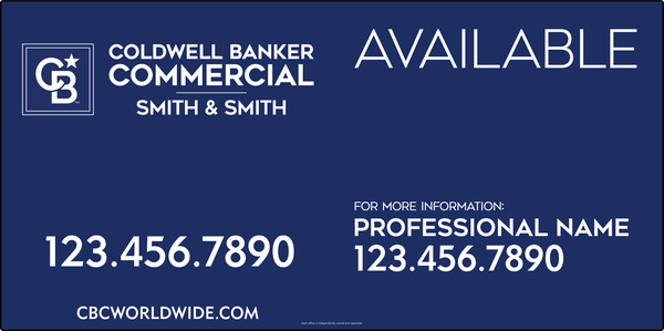 Commercial Available Sign Panel, DF, 48h x 96w, 3mm Aluminum Composite