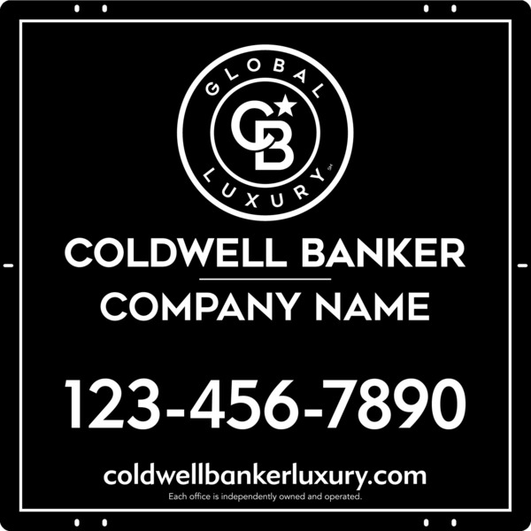 Office Sign Panel, 24h x 24w, Poly