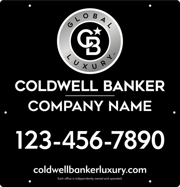 Office Hanging Sign Panel, 25h x 24w, .063 Aluminum