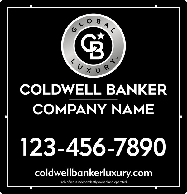 Office Hanging Sign Panel, 25h x 24w, .063 Aluminum