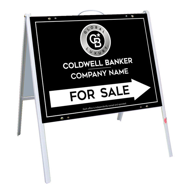 A-Frame and Office For Sale Sign Panel Unit, 18h x 24w, .050 Poly