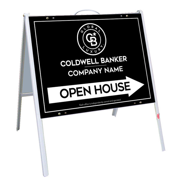 A-Frame and Office Open House Sign Panel Unit, 18h x 24w, .050 Poly