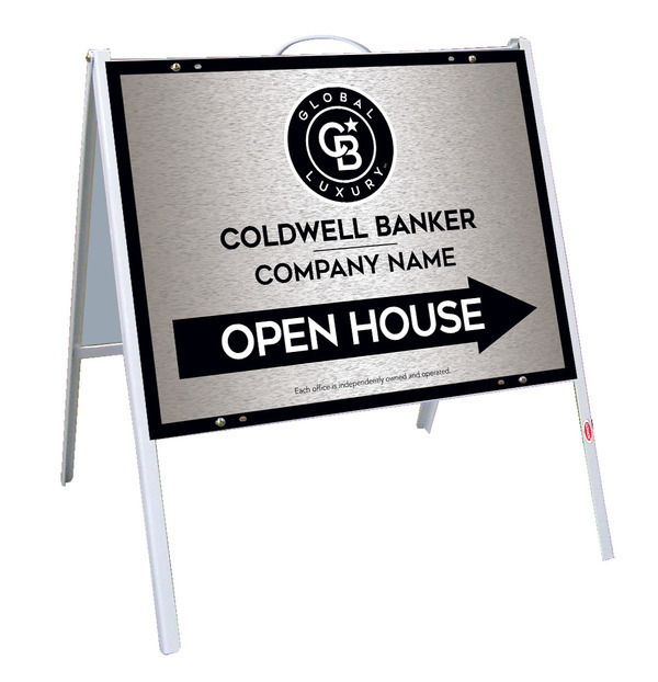 A-Frame and Office Open House Sign Panel Unit, 18h x 24w, .050 Poly