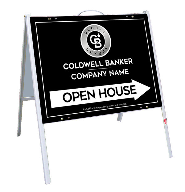 A-Frame and Office Open House Sign Panel Unit, 18h x 24w, .050 Poly