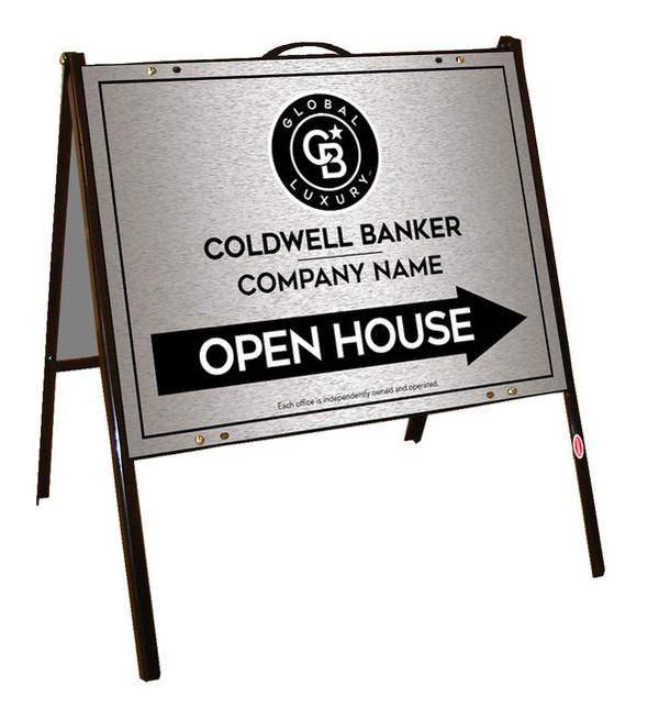 A-Frame and Office Open House Sign Panel Unit, 18h x 24w, .050 Poly