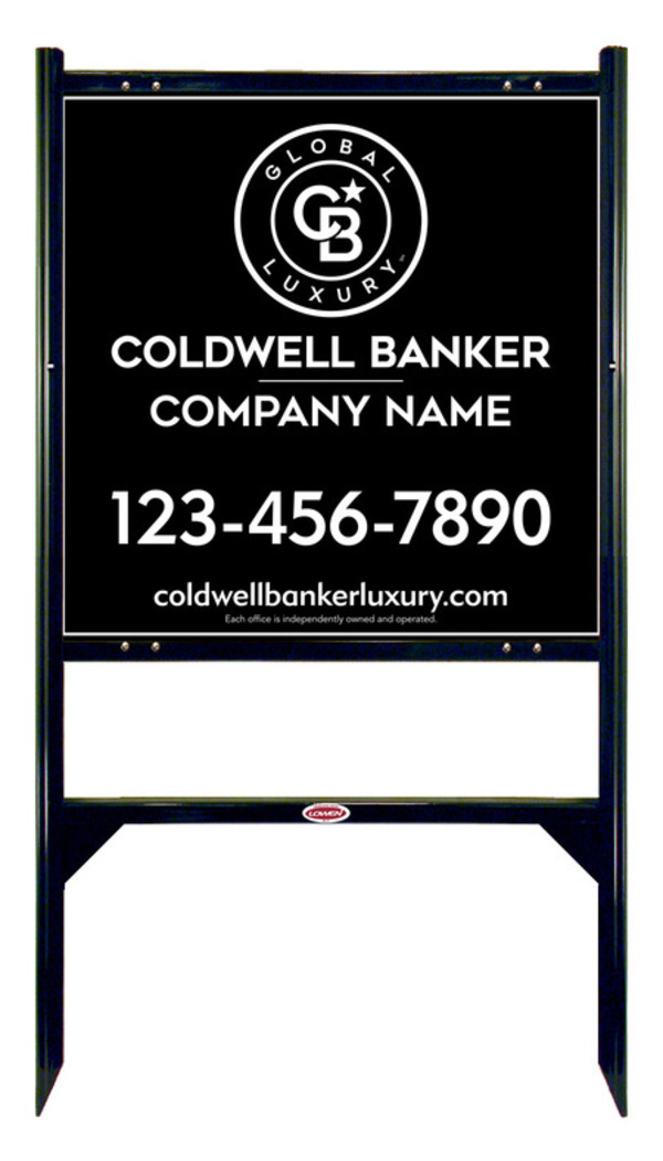 Angle Iron Frame and Office Sign Panel Unit, 24h x 24w, .040 Aluminum