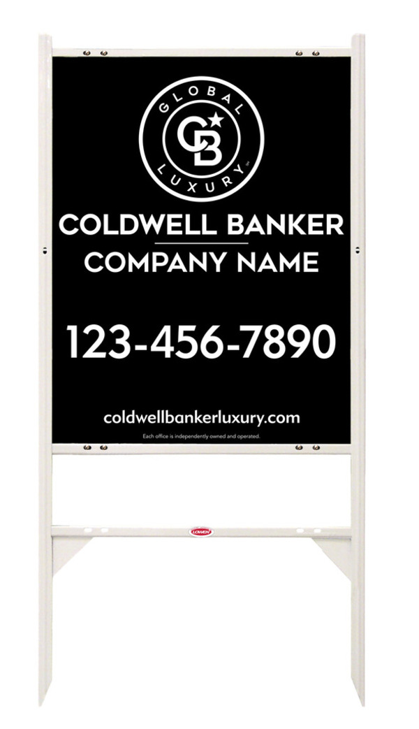 Angle Iron Frame and Office Sign Panel Unit, 30h x 24w, .040 Aluminum