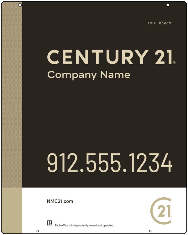 Hanging Sign Panel, 30h x 24w, Steel