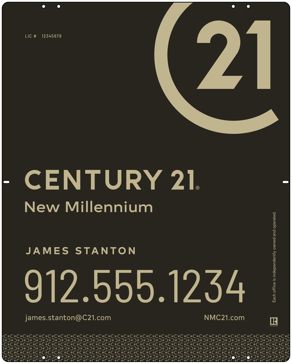 Sign Panel DF, 30h x 24w, 3mm Aluminum Composite