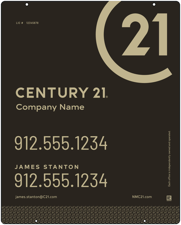 Aluminum Hanging Sign Panel, 30h x 24w