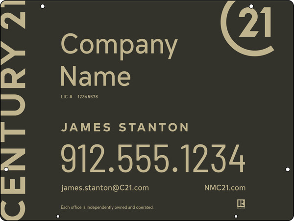 Aluminum Hanging Sign Panel, 18h x 24w