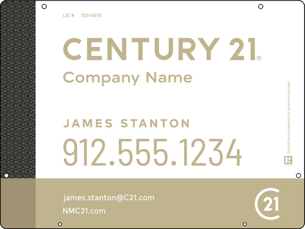 Aluminum Hanging Sign Panel, 18h x 24w