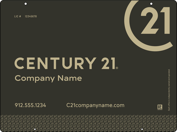 Hanging Sign Panel, 18h x 24w, 3mm Aluminum Composite