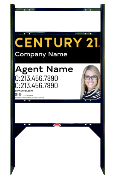 Thor Frame 18x24 Steel Business Office - Century 21 | Lowen Sign