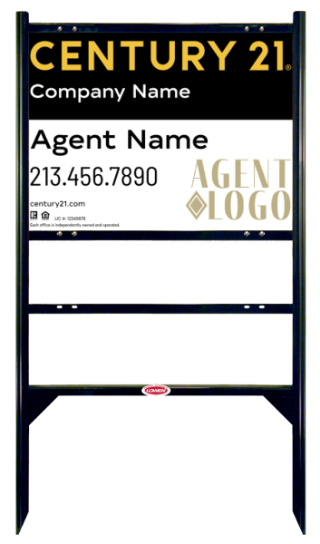 Thor Frame 18x24 Steel Single Rider Premier Luxury - Century 21 | Lowen Sign