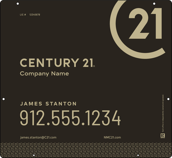 Aluminum Hanging Sign Panel, 22h x 24w