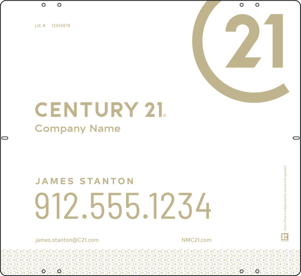 Sign Panel DF, 22h x 24w, 3mm Aluminum Composite