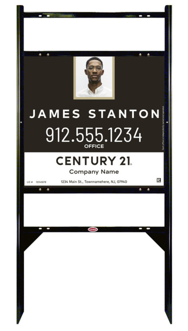 Thor Frame 22x24 Steel Agent Photo Premium - Century 21 | Lowen Sign