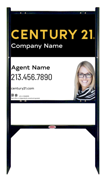 Gibraltar Frame Unit 24x24 Steel Agent Office - Century 21 | Lowen Sign