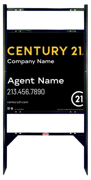 Thor Frame 24x24 Steel Agent - Century 21 | Lowen Sign