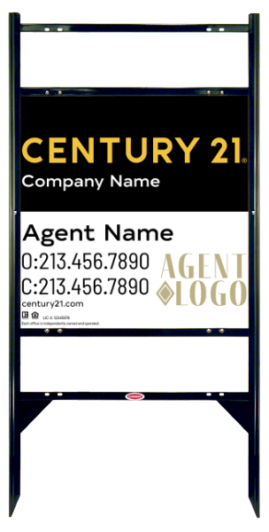 Thor Frame 24x24 Steel Commercial Luxury - Century 21 | Lowen Sign