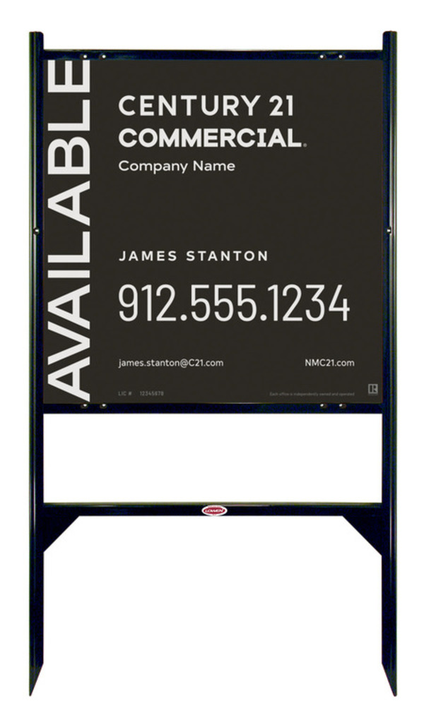 Angle Iron Frame and Sign Panel Unit, 24h x 24w