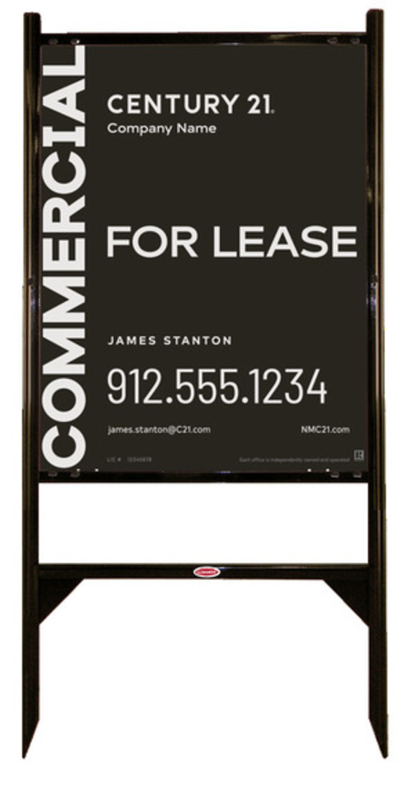 Angle Iron Frame and Sign Panel Unit, 30h x 24w