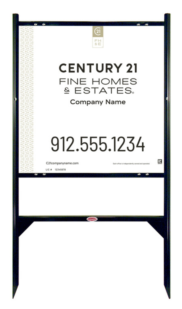 Angle Iron Frame and Sign Panel Unit, 24h x 24w