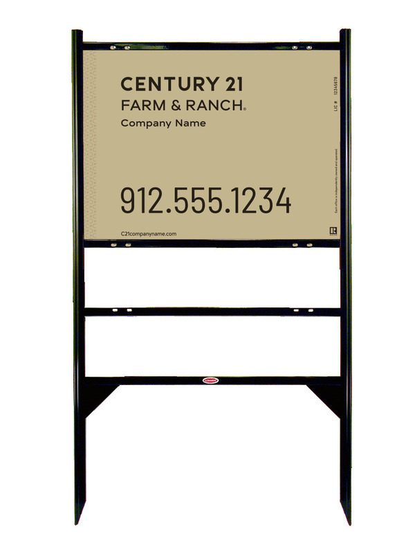 Thor Frame 18x24 Steel Single Rider Executive  - Century 21 | Lowen Sign