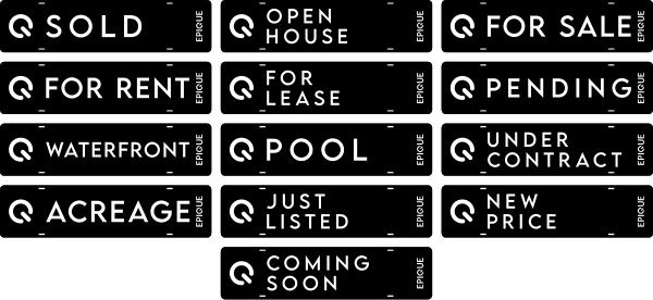 Message Sign Riders, 6h x 24w, Steel