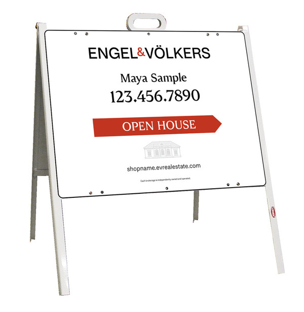 Steel A-frame Sign Unit, 18h x 24w