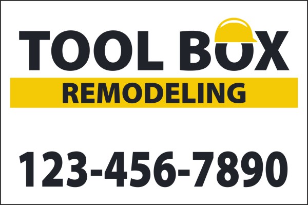 Magnetic Sign for Vehicle Advertising, Vinyl 12h x 18w