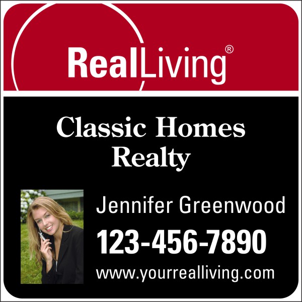 fold-over enhanced logo photo sign panel, .050 polyethylene 24h x 24w