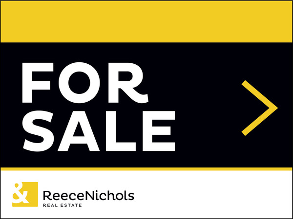 Directional FOR SALE Sign Panel, Corrugated 4mm, 18h x 24w