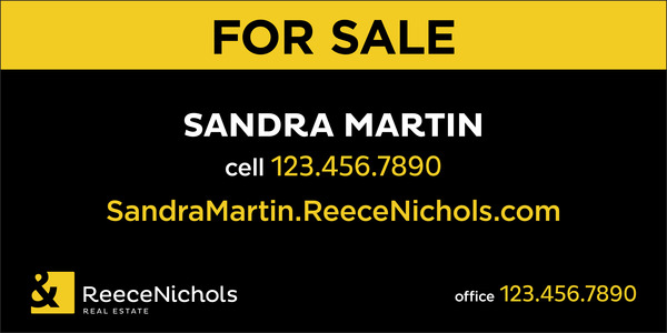 Commercial Sign Panel, SF, 48h x 96w, 3mm Aluminum Composite