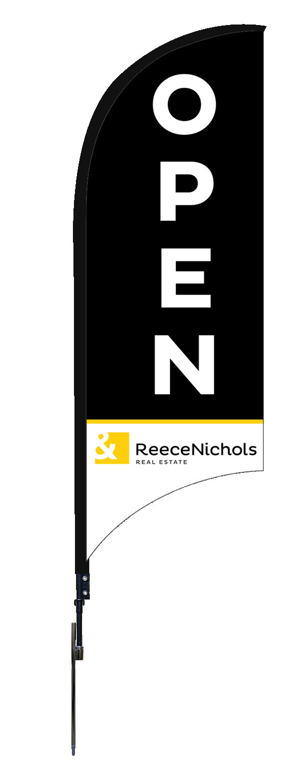 Feather Flag & Pole, 9 FT