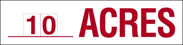 magnet red sign numbers, 3
